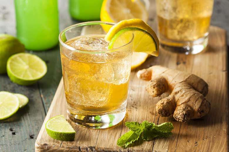 Ginger-Lime Iced Tea